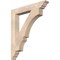 Ekena Millwork Balboa Traditional Smooth Bracket, Douglas Fir, 3 1/2"W x 26"D x 30"H BKT04X26X30BOA01SDF - alternate 1